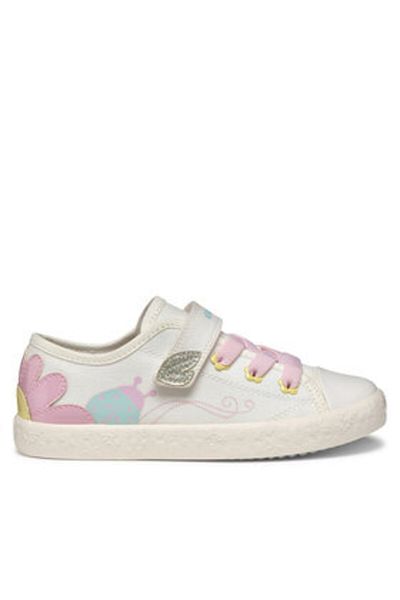 Geox adidași pentru fete J554NC-00010 alb