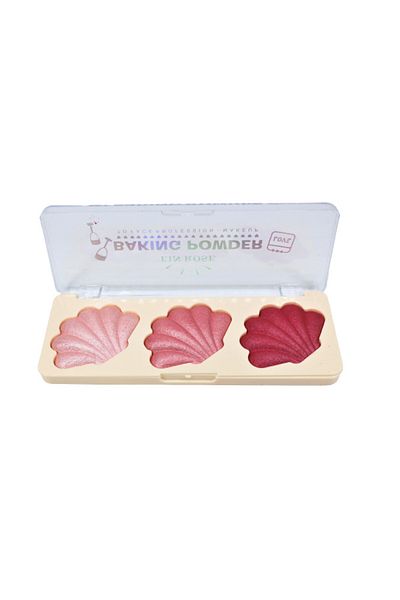Makeup Highlighter Palette, , Eni Rose, Baking Powder, 03