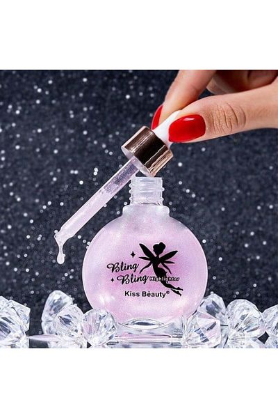 Kiss Beauty Liquid Highlighter, , Bling Bling Highlighter, 02, Pink, 40 ml