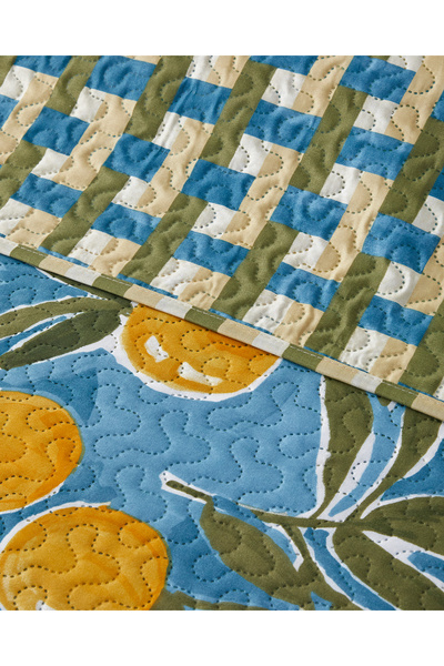 English Home Lemon Delight King Size Çok Amaçlı Örtü 240x220 cm Sarı