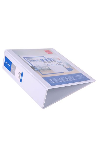 Deli Ring Binder WHITE E5619N