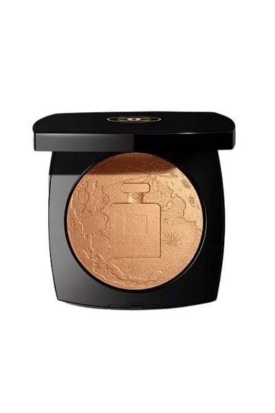 Chanel Melírovací prášek, Chanel, Eclat Lunaire, Maxi Size, Cuivre Dore, 16 g