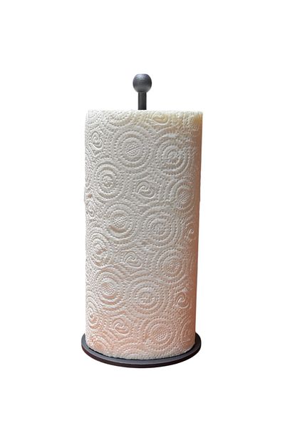 mumsema hediyelik Anthracite Metal Decorative Paper Towel Holder