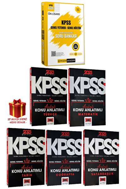 Pegem Akademi Yayıncılık 2026 KPSS Ön Lisans Genel Yetenek Genel Kültür Soru ...