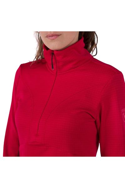 Rossignol Blackside Fleece Hz Women's Red Fleece Women's Fleece Rlnwl15