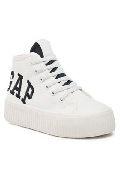 GAP Pantofi unisex pentru copii GAI501F6TYWHITGP alb