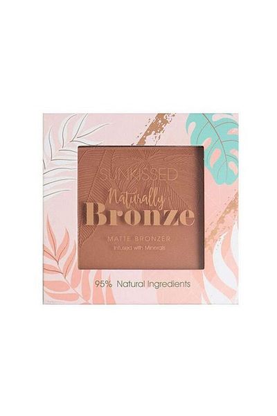 Sunkissed Matte Bronzer Powder, Naturally Bronze, Matte Bronzer, Vegan, 16 G