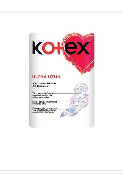 Kotex وسادة طويلة الترا كوادرو 9 × 18