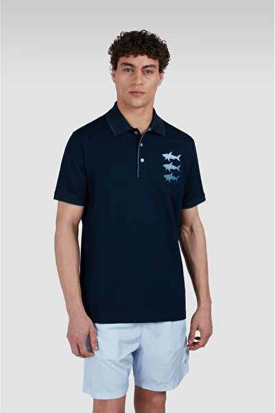 PAUL&SHARK Cotton Polo Shirt with Buttons