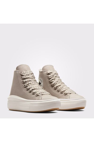 converse Chuck Taylor All Star Move Platform Unisex μπεζ αθλητικά παπούτσια