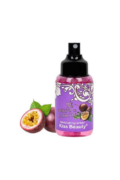 Kiss Beauty Fixing Spray, Makeup Fix Spray, Passion Fruit, 115 ml
