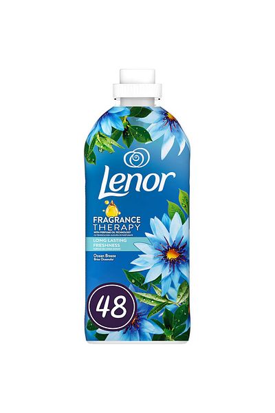 lenor Ocean Breeze & Lime Laundry Conditioner, Fragrance Therapy, 1.2 L