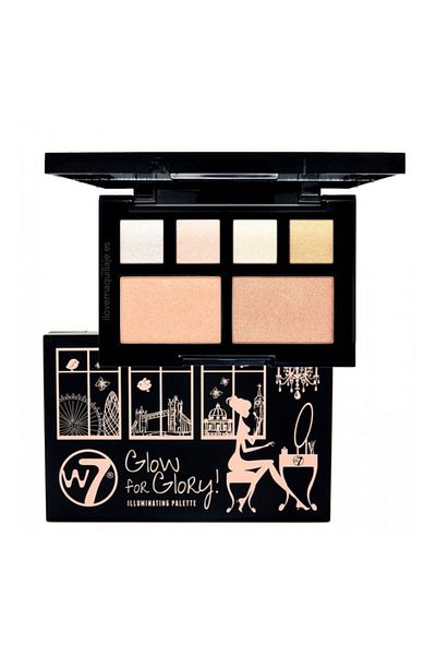 w7 Paleta pudre iluminatoare W7 Glow For Glory