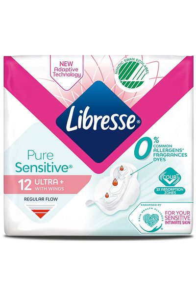 Libresse Absorbents Libresse Pure Sensitive Ultra, 12 pieces
