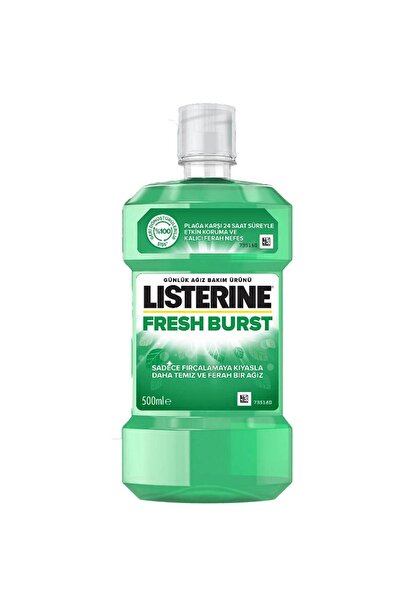 Listerine فريش برست، غسول فم يومي، مع تركيبة للعناية بالفم تقضي على الجراثيم ...
