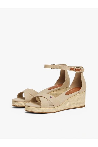 Tommy Hilfiger ΣΗΜΑΙΑ CRISS-CROS MID WEDGE ESPAD