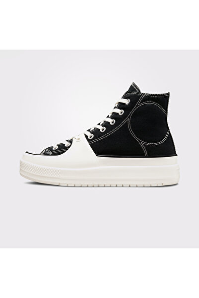 Converse Μαύρο πάνινα παπούτσια Chuck Taylor All Star Construct Unisex