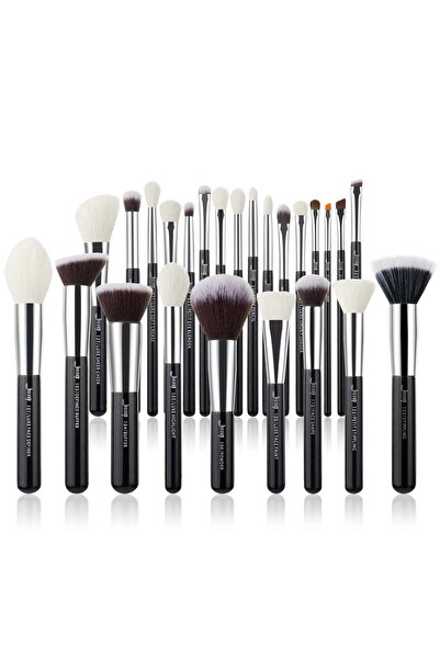 Jessup 25pcs Professional Makeup Brush Set Foundation Powder Concealer Eyesha...