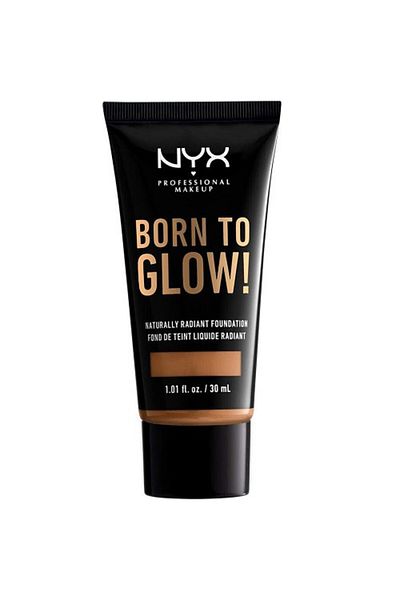 NYX Professional Makeup Luminous Foundation, Born To Glow, Naturally Radiant, 15.8 Honey, 30 ml