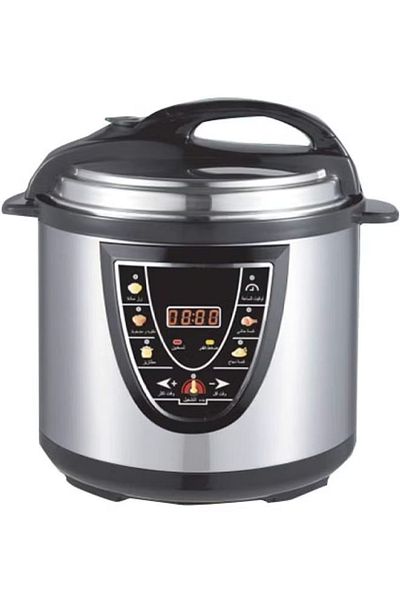 Cady One Electric Pressure Cooker 8 Liter Silver/Black