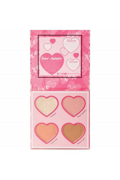 Sunkissed Paleta iluminator και ρουζ Sunkissed Cupid`s Match Face Palette