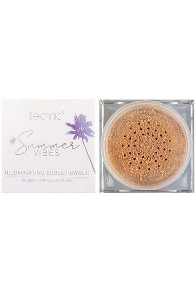 TECHNIC Highlighting Powder, , Summer Vibes, Loose Powder, Light It Up, Vegan,