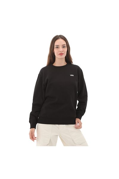Vans Flying V Bff Crew Emea - Hanorac negru pentru femei 00046xblk1-r
