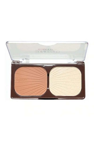 Sunkissed Paleta contur fata, iluminator και bronzer, Sunkissed Sculpt&Glow