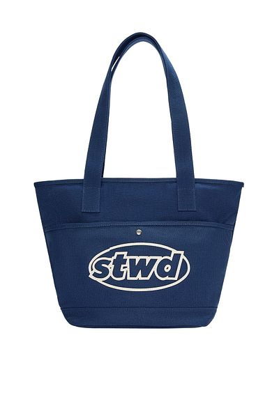 Pull & Bear STWD canvas shopper bag