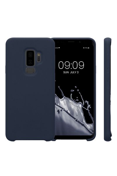 KWmobile Carcasă pentru Samsung Galaxy S9 Plus, silicon, albastră, 44183.186