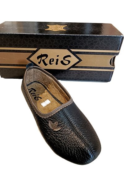 Reis Genuine Leather Reis Tawaf Booties - Black