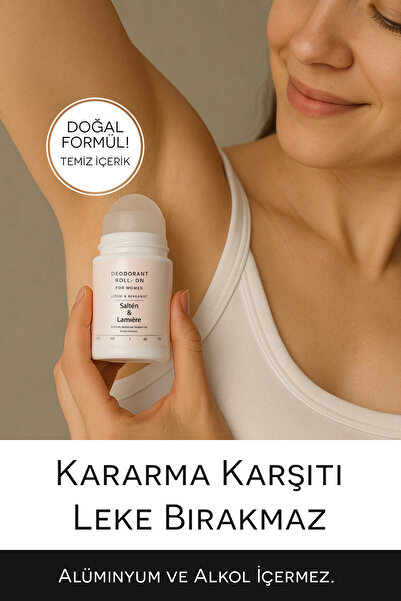 Salten Lamıere Koltuk Altı Roll On Terleme ve Ter Kokusu Önleyici Doğal Beyaz...