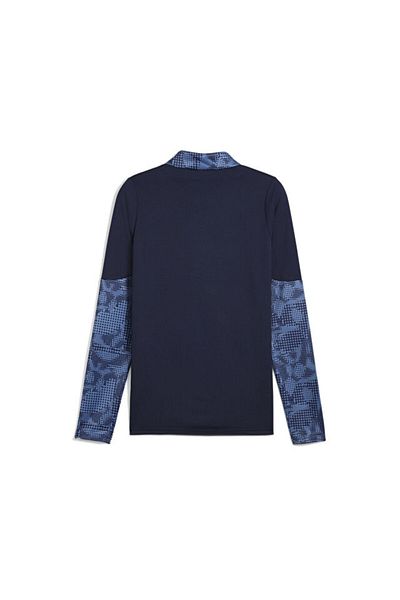 Puma Teamcup Training 1/4 Zip Top Ανδρικό μακρυμάνικο μπλουζάκι προπόνησης ποδοσφαίρου 65916406   Μπλε ναυτικό