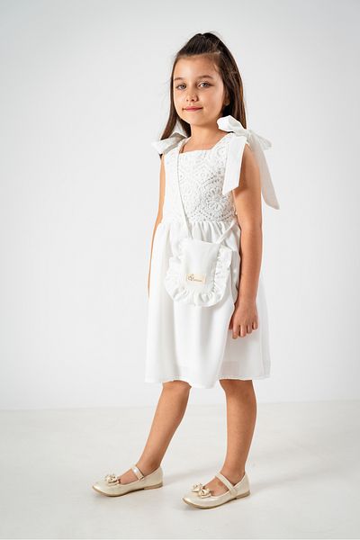 DFN Lace Detailed Bag Dress