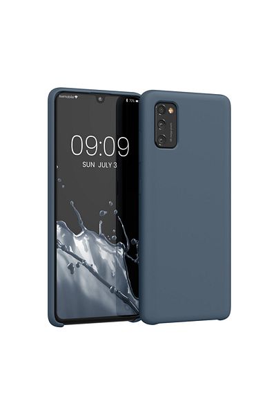 KWmobile Carcasă pentru Samsung Galaxy A41, silicon, albastră, 52301.202