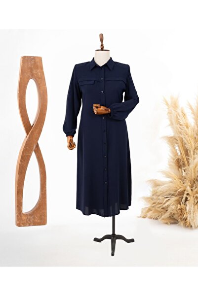 HESNA ÖNÜ DÜĞMELİ TÜNİK MODELİMİZ 46 48 50 52 ÇOK RAHAT BİR KALİB