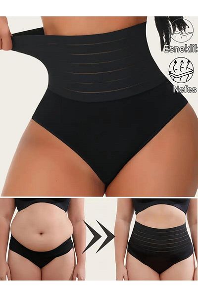 SAUNA SUIT Women's High Waist Slip Panties Corset |   Stretchy Elastic – Breathable Polyamide Fabric
