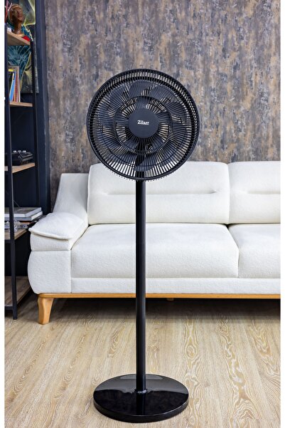 Zilan Stojanový ventilátor ZLN2563, nastavitelná výška, nastavitelný sklon, mřížka 41 cm, 3 rychlosti, 50 W