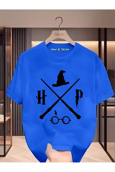 New Shine 1 tricou este un cadou pentru achiziții de 6 și mai sus în coș - Tricou oversize cu imprimeu Harry Potter