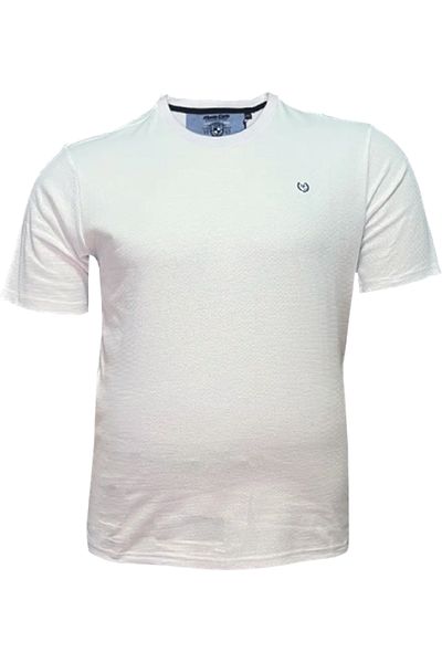 montecarlo Large Size Waffle Knitted Lycra Combed Cotton T-Shirt