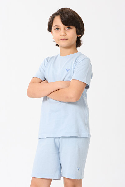 Nisrakids Хлопчачий комплект трикотажу з літнім велосипедним коміром - шорти ...
