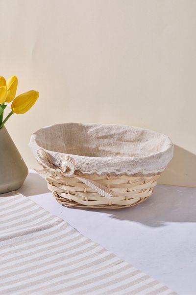 Perotti Salice Wicker Bread Basket 22X15X9 cm