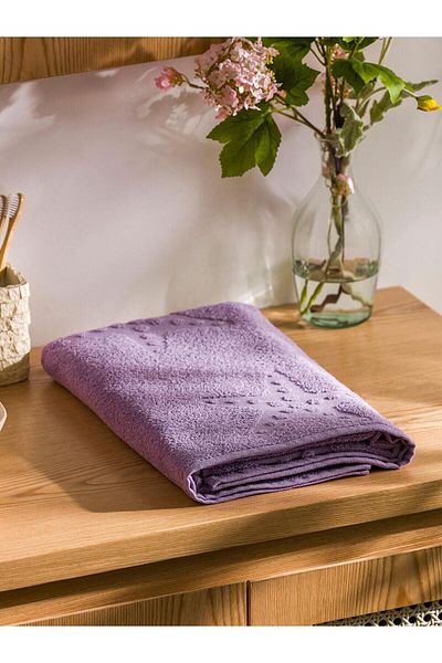 LC Waikiki LCW HOME Patterned Cotton Bath Towel 70x140 Cm