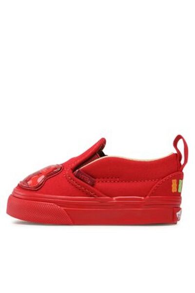 Vans boys' sneakers VN0009R8RED1 red
