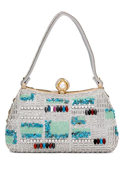 Guja 25Yg456 Women's Handbag Silver