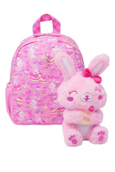 SMIGGLE Tiny Backpack with Out & Removable Plush Toy