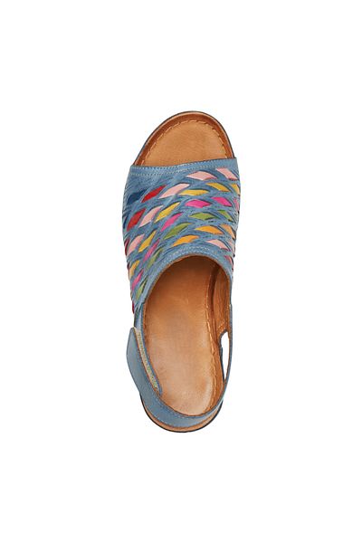 İNZE AYAKKABI Genuine Leather Sandals Model Name: Nuvia