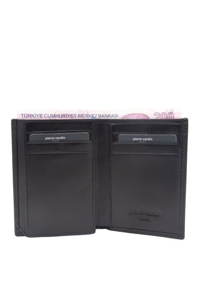 Pierre Cardin Black Leather Men's Wallet 2835C2G