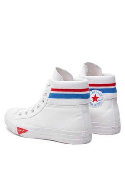 converse Pantofi Converse unisex pentru copii A06314C alb
