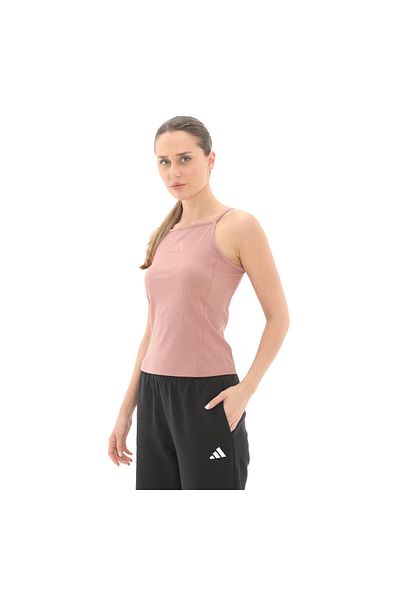 adidas Pink Adiós Rib Top Women's T-Shirt Jj1222-K